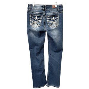 Size 5 Reg WALLFLOWER Luscious Curvy Bootcut Jeans Western Indie Sleaze Y2K
